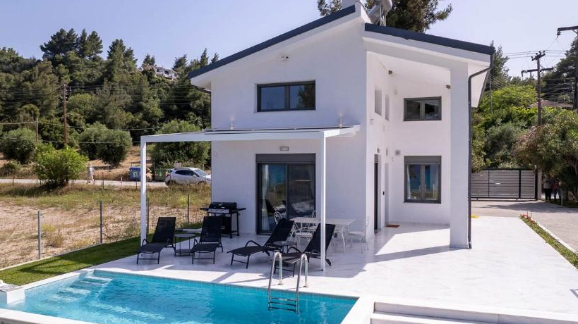 Aur villa with Pool Halkidiki Kriopigi